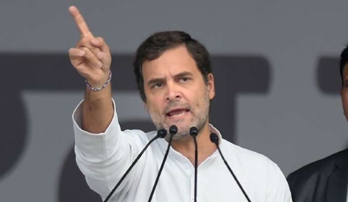 rahul gandhi talks congress