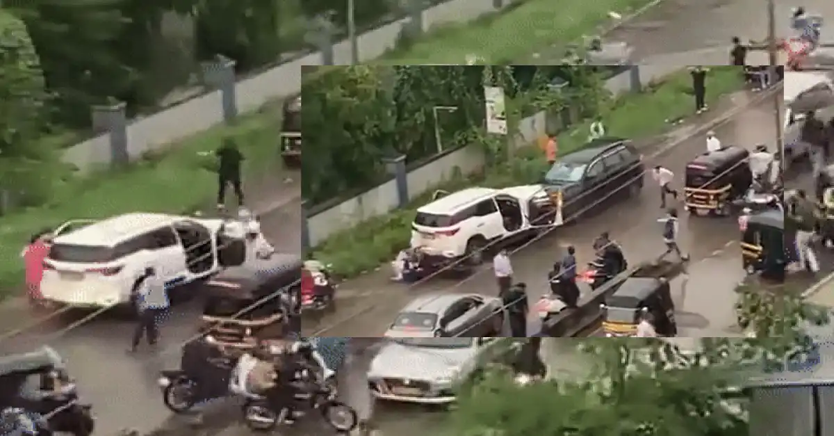 Thane Mein SUV ne jaan bujh kar car ko do baar maara, 4 injured