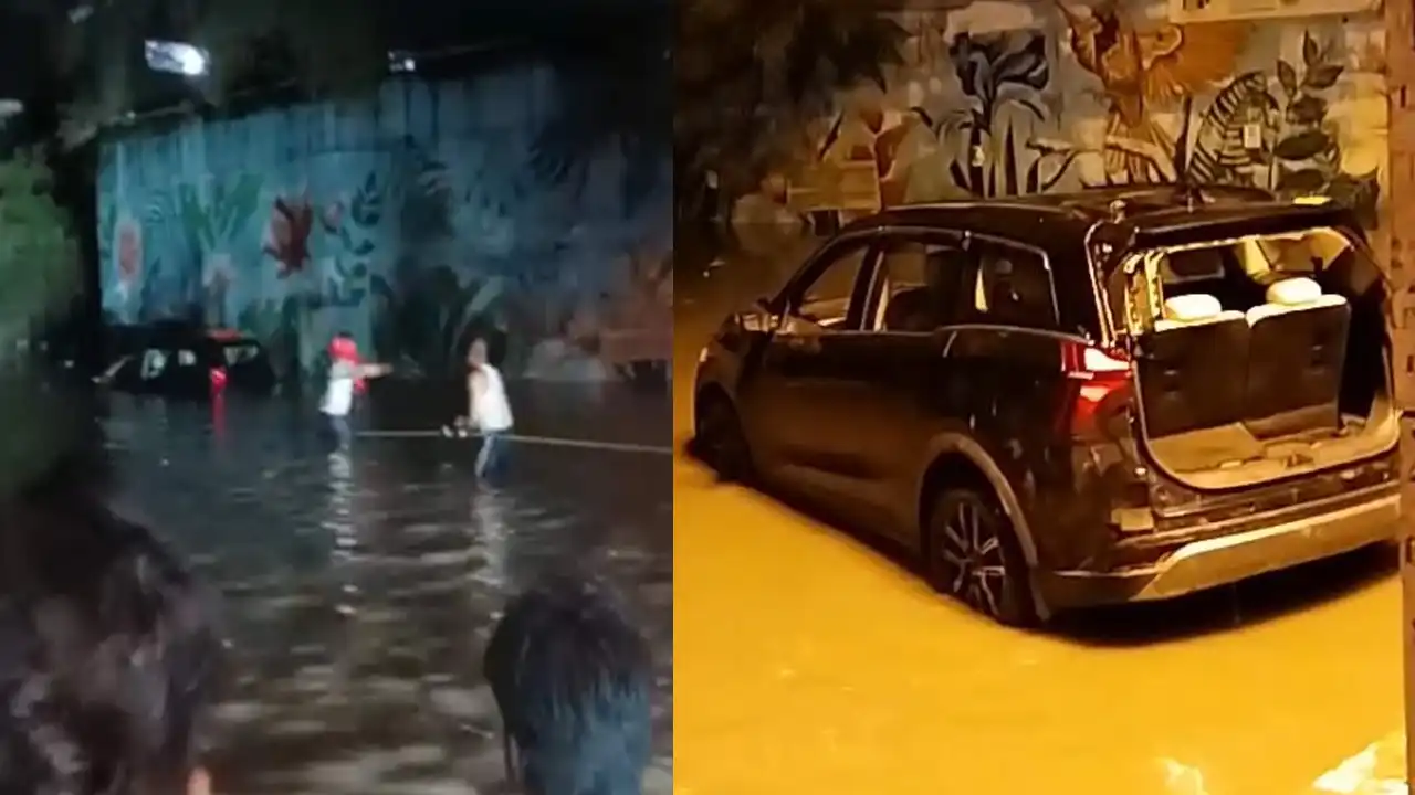 Faridabad Flood: Car Underpass Mein Fasi, 2 logon ki mout