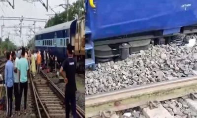 Indore-Jabalpur Express ke 2 coaches patri se utre