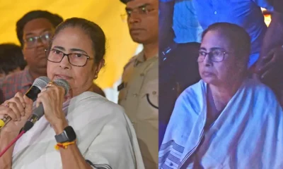 Mamata Banerjee ka doctors protest site per visit