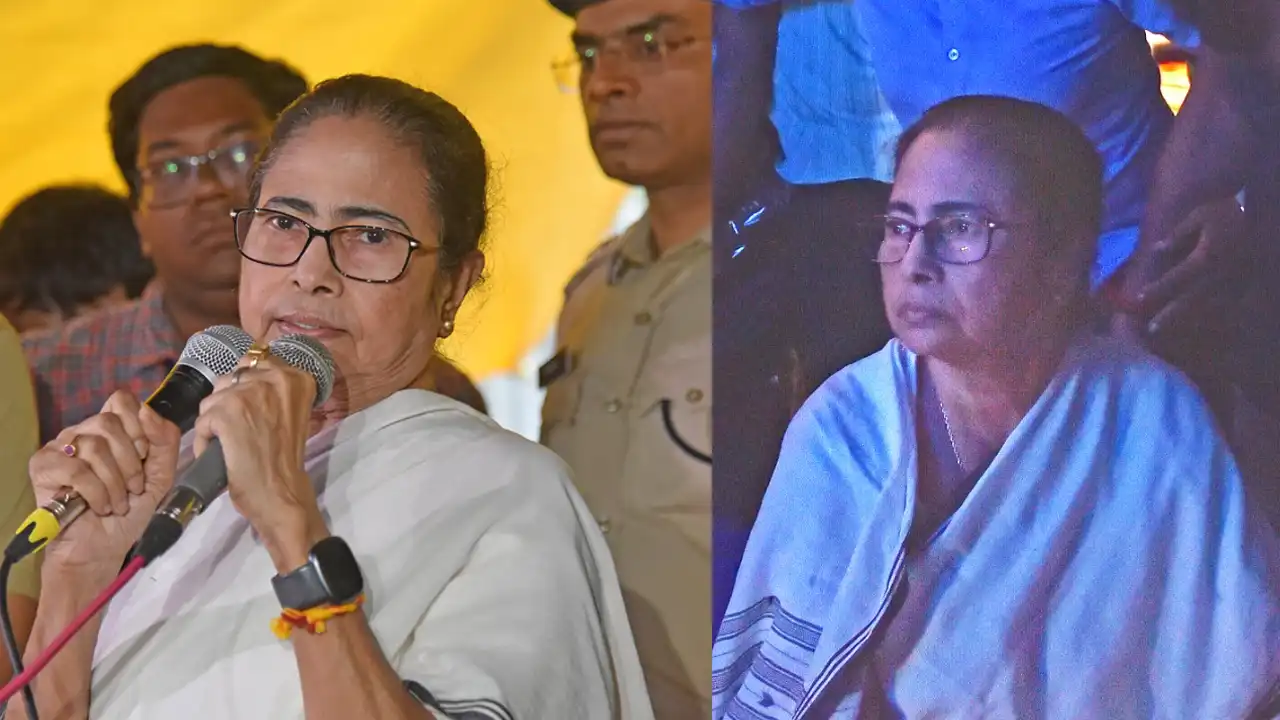 Mamata Banerjee ka doctors protest site per visit