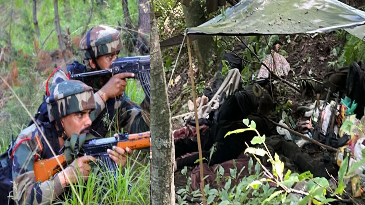 Operation Mahadev ke dauraan terrorist hideout