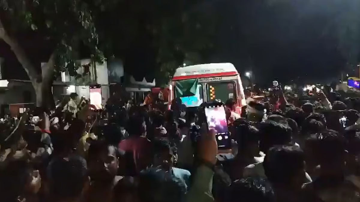 Bhagadad ke baad Ausaneshwar Mahadev temple ka drishya