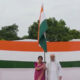 Tiranga Hoisting by Amit Shah at Residence
