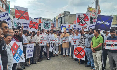 Jaipur traders boycott US goods, burn Trump effigy over tariff hike