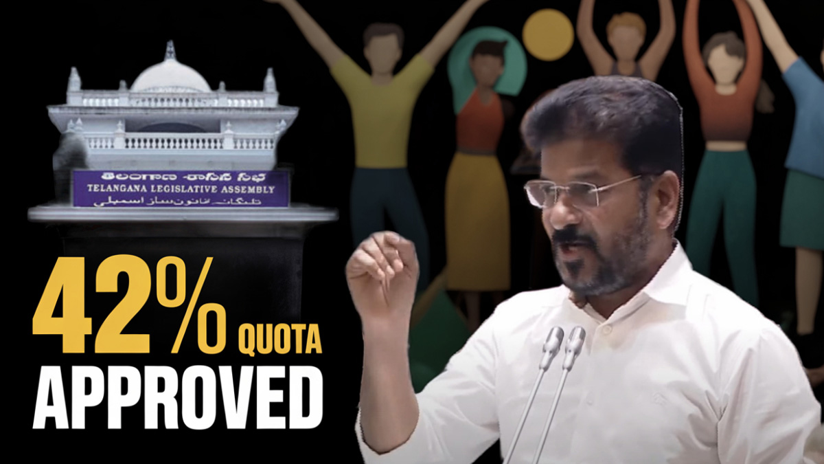 Telangana Assembly passes Bill for 42% BC reservation