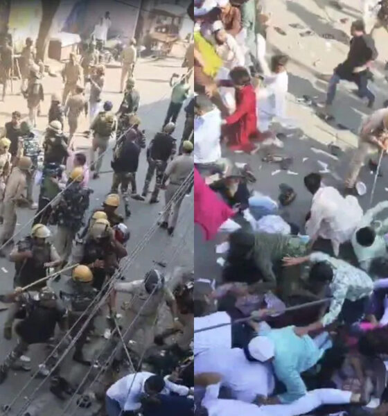 Bareilly Protest me clash, namaz ke baad police se takraav